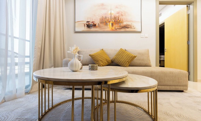 Sheikh Zayed Road Apartamento | Lux 2BR Aykon Escape in Business Bay