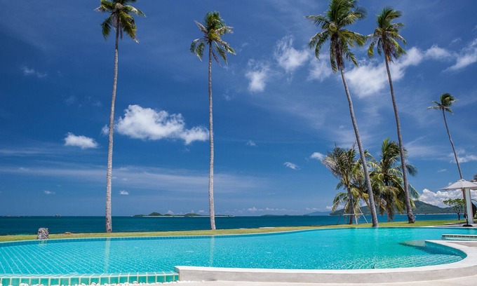 Thong Krut Villa | Lux Beachfront Home para vacaciones familiares perfectas