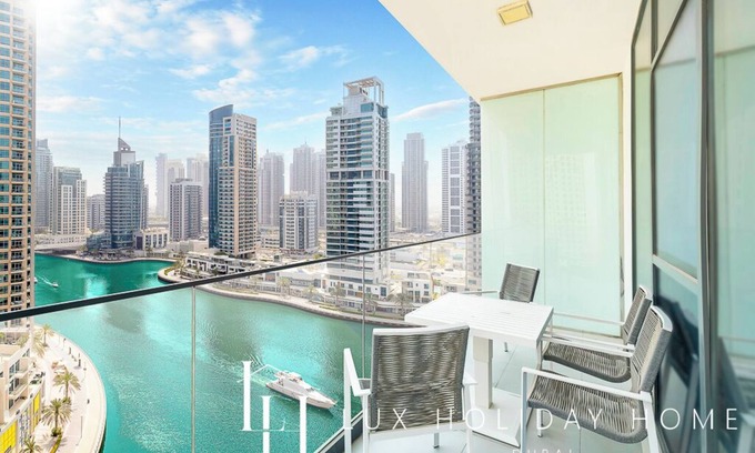 Al Sufouh 2 Apartamento | LUX Contemporary Suite Marina View 3