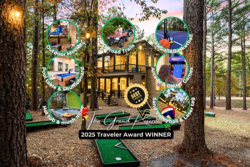 Pickens Casa | LUX,Hot Tub,ATV,Hiking,Pickleball,Firepit,Arcade