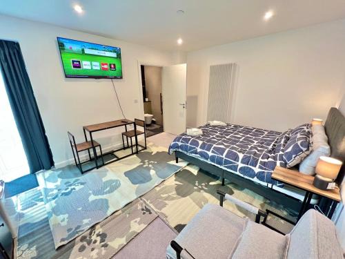 Docklands Apartamento | Lux King Studio Penthouse w private entrance