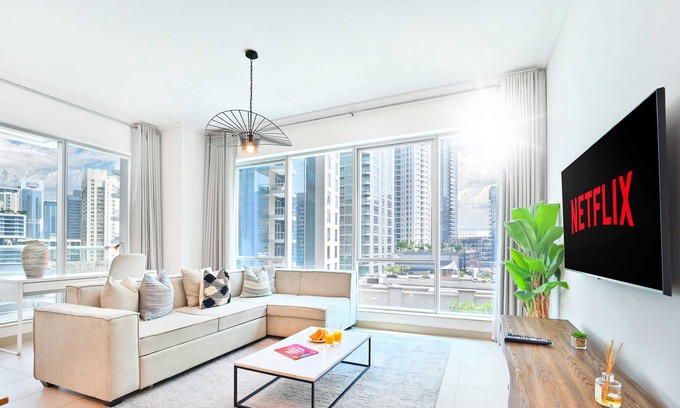 Al Sufouh 2 Apartamento | LUX | Marina Promenade 2 BR Prime location Apt