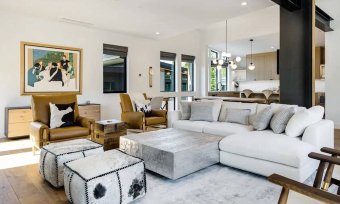 Olympic Valley Cabina | Lux New Construction Home with 4 Suites, Media Room, In Olympic Valley with Shuttle!