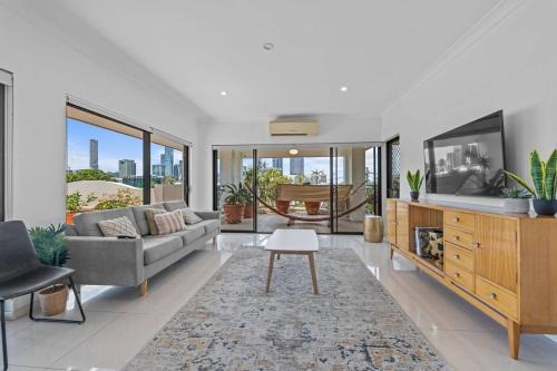 South Brisbane Apartamento | Lux Penthouse, Private Rooftop