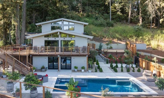 Calistoga Casa | LUX Private Modern Villa | Pool, Spa, & Dogs OK