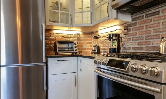 Weehawken Apartamento | Luxe 1-Bedroom Loft Near Manhattan