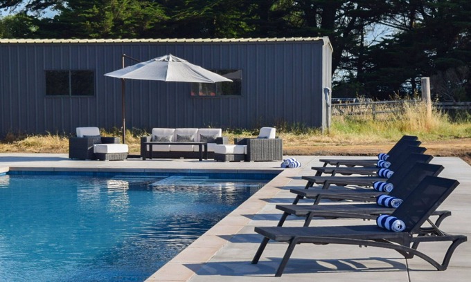 Freestone Casa | Luxe 6-acre compound with private pool, hot tub, 2 living areas & AC