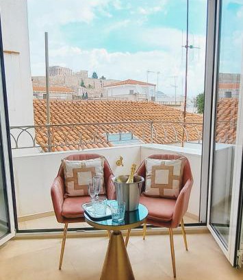 Anafiotika Apartamento | Luxe Acropolis View