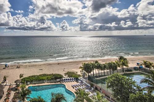 Galt Mile Apartamento | Luxe Beachfront Ft Lauderdale Resort Condo with Pool apts
