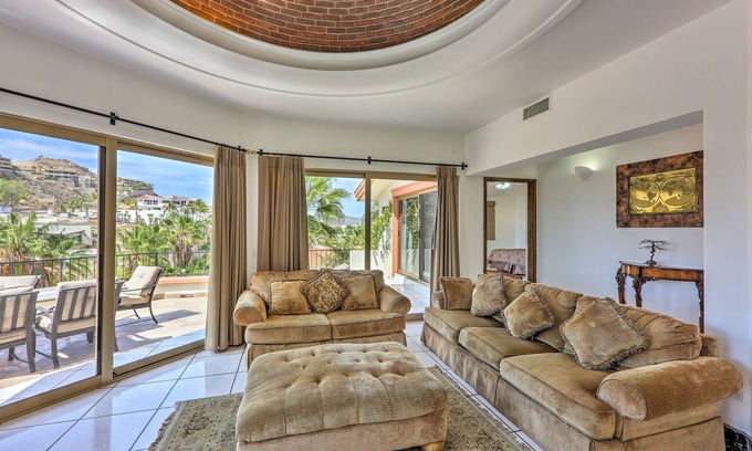 Pedregal Cabaña | Luxe Cabo Retreat: Terrace w/ Stunning City Views!