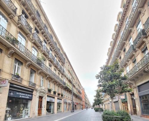 Victor Hugo District Apartamento | Luxe Capitole122m2, Jacuzzi, Ciné, Parking, Clim, Ascenseur