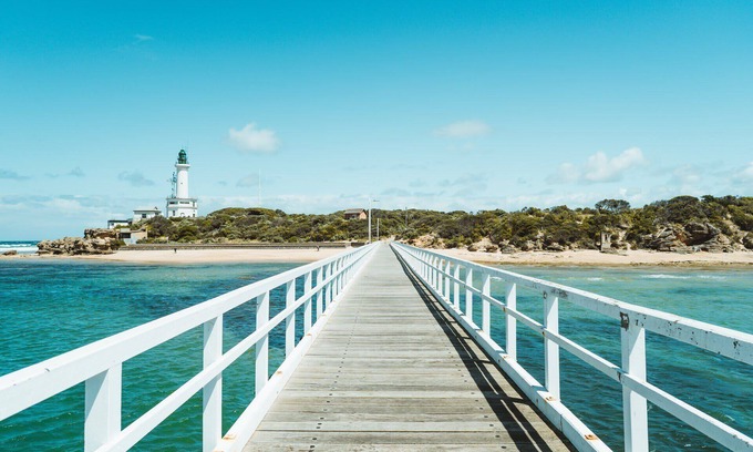 Point Lonsdale Casa | Luxe Coastal Retreat with Pool Near Beach and Golf
