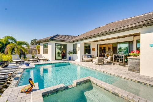 Punta Gorda Casa | Luxe Home in Punta Gorda with Pool Canal Views!