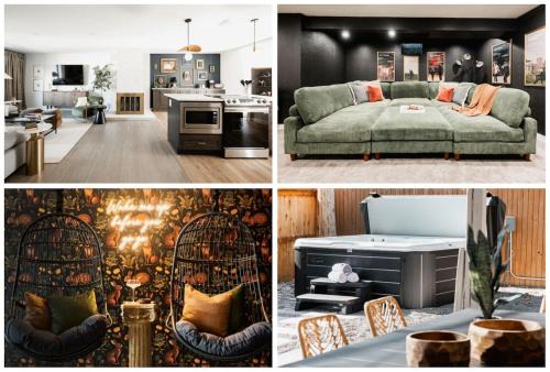 Allendale Area Casa | Luxe Home with Hot Tub Movie Room and Firepit Near Denver