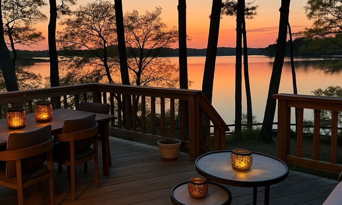 Harwich Casa | Luxe Lakefront Retreat ★ Sauna ★ Media Rm ★ Kayaks ★ Bikes ★ Steps to Bike-Path★