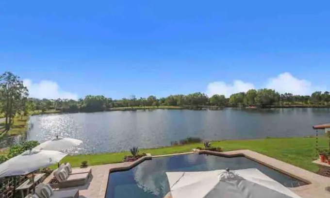Jupiter Casa | Luxe, Lakefront, Woodland Escape- Main Home