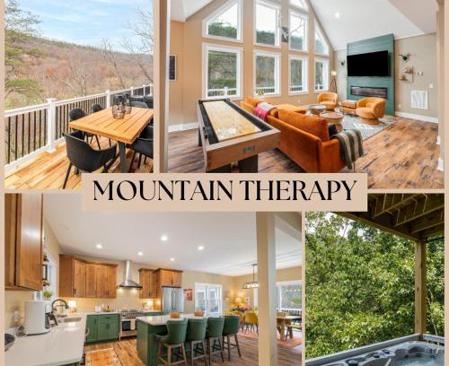 Massanutten Casa | Luxe Lodge Designer Decorated Hot Tub Slope Views