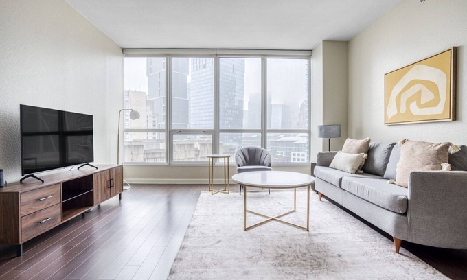 Rincon Hill Apartamento | Luxe Rincon Hill 1BR w/ Gym & Lounge, walk to Embarcadero, by Blueground