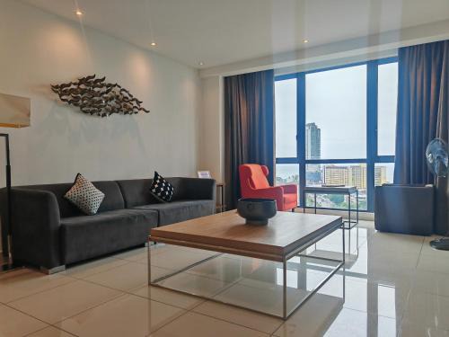 Seri Tanjung Pinang Apartamento | Luxe Romance with Seaview & Bathtub - Jazz Suites by Ocean Luxe