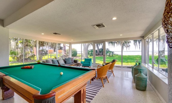Tavares Casa | Luxe Waterfront Oasis with Dock - Direct Lake Access