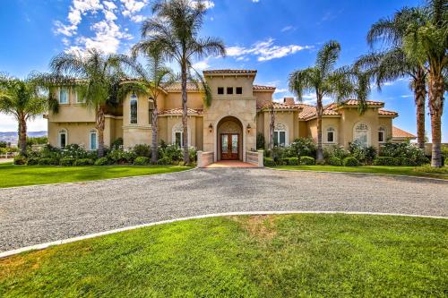 Temecula Casa | Luxe Wine Country Estate with Orchard-Facing Balcony