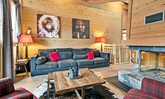 Saint-Martin-de-Belleville Chalet De Esquí | Chalet de lujo - Al pie de las pistas - Les 3 Vallées
