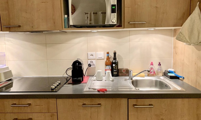 Doucy-Combelouviere Apartamento | Luxueux Appart de 80 m2, Grand Confort, Skis aux Pieds Pour 8 Personnes à Doucy