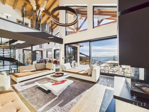 La Rosiere Chalet De Esquí | Luxueux chalet avec piscine, sauna et parking à La Rosière pour 10 personnes - FR-1-398-633