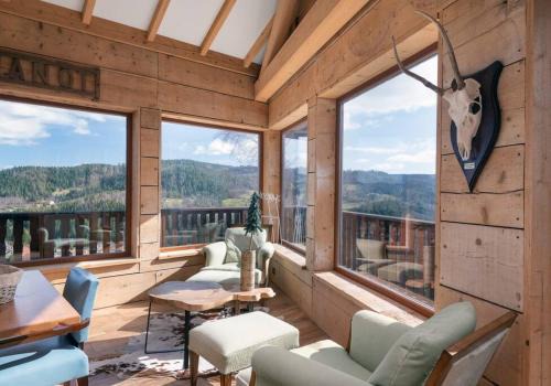 Le Tholy Chalet De Esquí | Luxueux chalet avec vue sur les pistes et le Hohneck