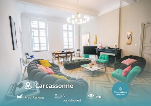 Bastide Saint-Louis Apartamento | Luxueux-Climatisation-3 chambres-2SDB-Garage -AJ