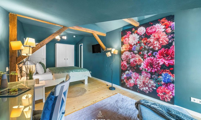 Hedwigenkoog Apartamento | "luxuriöser Aufenthalt in der Wohnung "hummer" auf dem Majorshof"