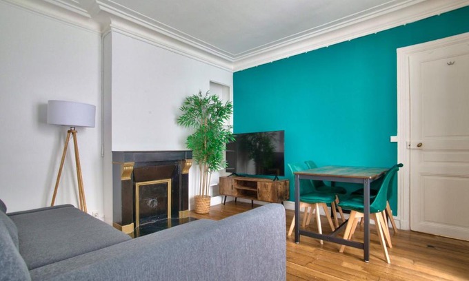 5th Arrondissement Apartamento | Luxurious 1 Bedroom Notre Dame de Paris Monge Free Netflix