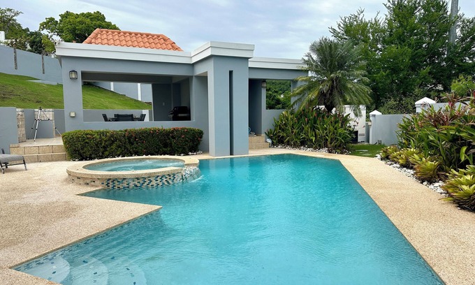 Candelero Abajo Casa | Luxurious 5-Bedroom Retreat with Pool, Rooftop Views & Game Room in Palmas del Mar