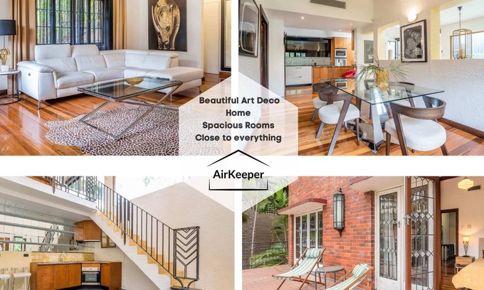 Hamilton Casa | Luxurious Art Deco House in Upscale Hamilton