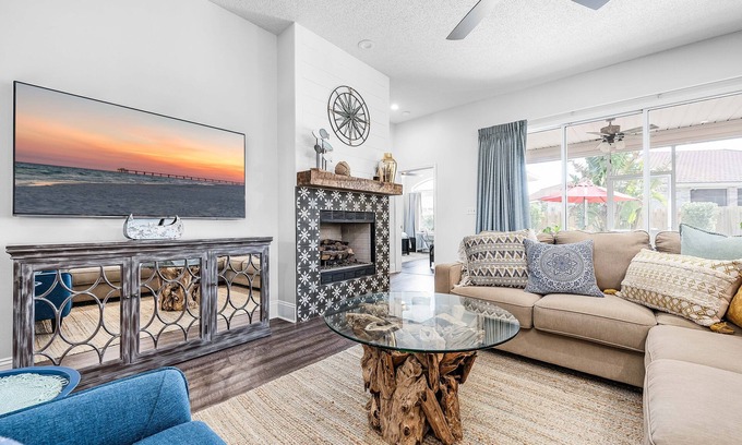 Avalon Beach Estates Casa | Luxurious Beach House with Community Heated Pool & Pickleball+Optional Golf Cart