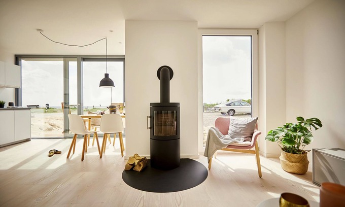 Fehmarnsund Casa | "Luxurious beachfront villa with sea view and sauna!"