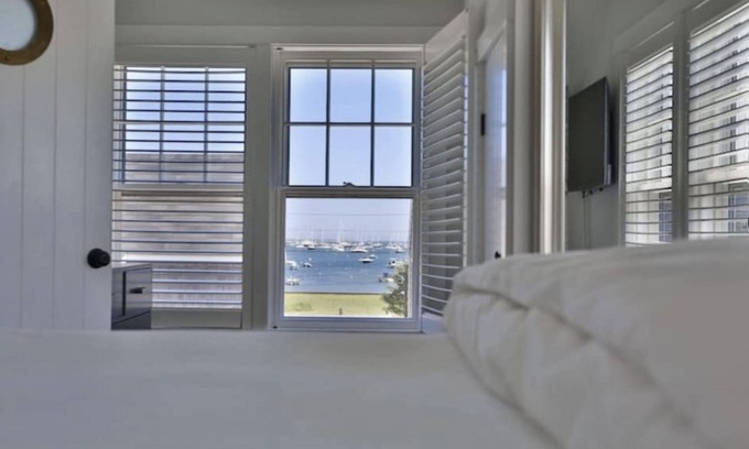 Nantucket Town Cabaña | LUXURIOUS Breathtaking Harbor Views!