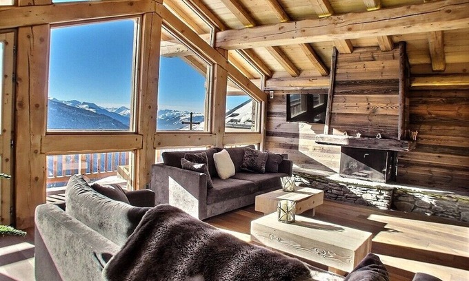 La Rosiere Chalet De Esquí | lujoso chalet situado en el antiguo pueblo de la estación de La Rosière 1850