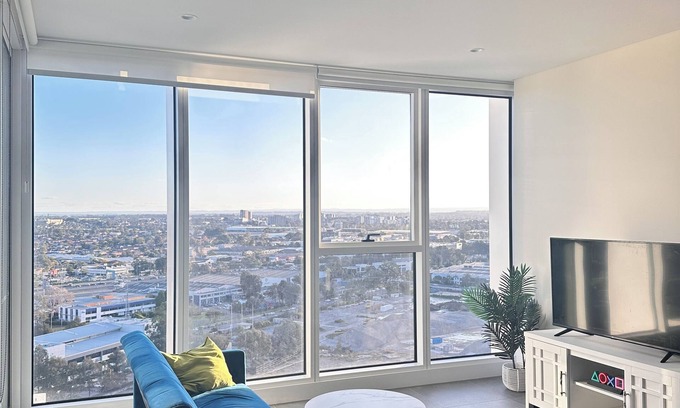 Lidcombe Apartamento | Luxurious City View at Sydney Olympic Park