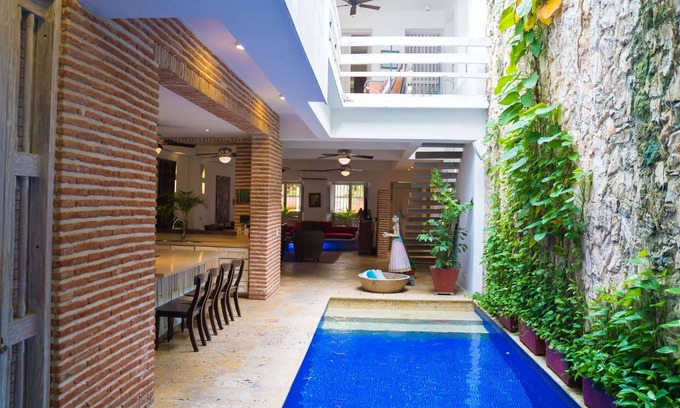 El Bosque Villa | Luxurious Villa Cocobay with Private Pools in Cartagena's Historic Center