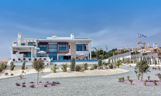 Pegeia Villa | Luxurious Coral Bay Villa | SeaViews | Villa Coral Bay Ayvana | 5 Bedrooms | Sauna & Private Cinema