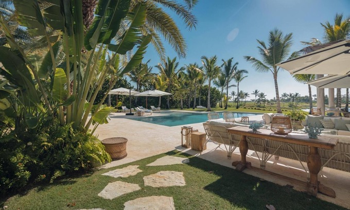 Punta Cana Villa | Luxurious Fully-staffed Villa With Amazing View in Exclusive Golf Beach Resort