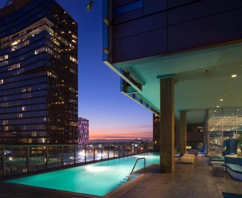 Downtown Los Angeles Apartamento | Luxurious Highrise 2b 2b Apartment Heart Of Downtown LA