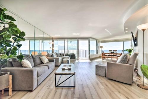 Maalaea Apartamento | Luxurious Maui Getaway with Panoramic Ocean Views!