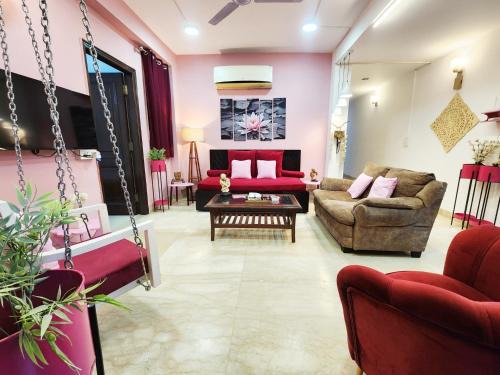 Greater Kailash Apartamento | Luxurious modern 2BHK prime location Delhi (13)