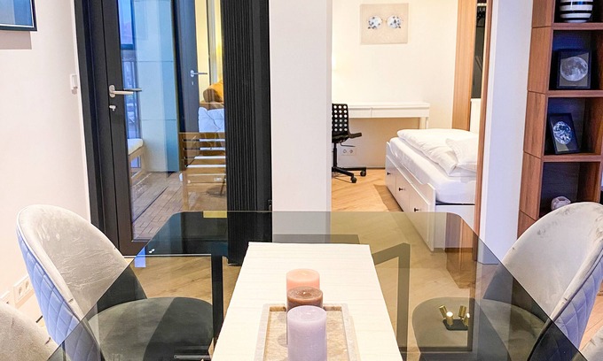 Laekir Apartamento | Luxurious modern apartment in Reykjavik with ocean view!