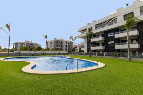 Orihuela Costa Apartamento | Luxurious new flat with pool & big terrace