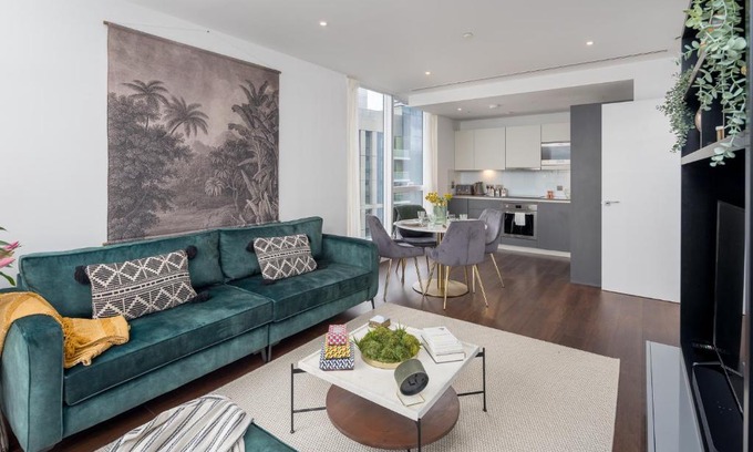 Canary Wharf Apartamento | Luxurious Spacious 2Bed Suites Skyline River Views by Canary Wharf