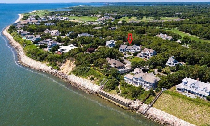 Mashpee Casa | Lujosa y espaciosa casa de 6 dormitorios / 5 baños con vista al mar, New Seabury, Cape Cod