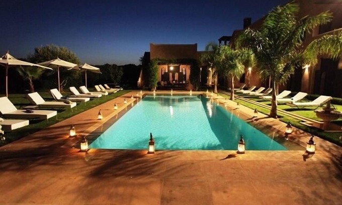 El Aggada Villa | Villa de lujo con vistas a los atlas, 15 x6 piscina, campo de prácticas de golf, tenis